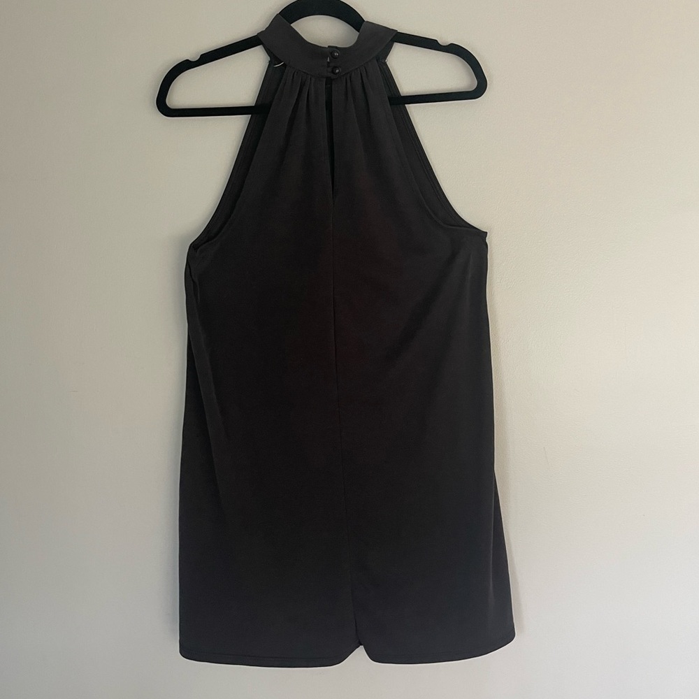 SILENCE + Noise Black Tent Style Halter Top Dress - Picture 5 of 10